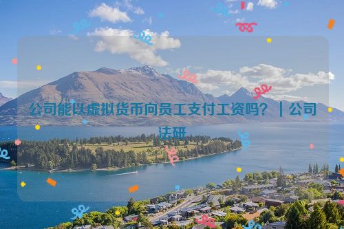 公司能以虚拟货币向员工支付工资吗？｜公司法研